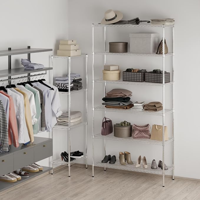 Wire Shelving Kit | NSF Commercial Storage Rack Unit - Image 2