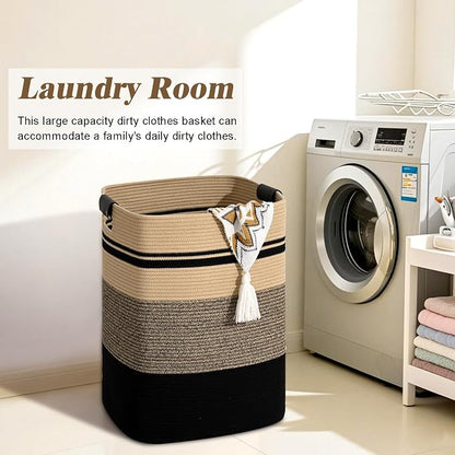 Laundry Hamper, 95L Tall Laundry Basket - Image 4