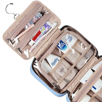 NISHEL Travel Toiletry Bag for women, Portable Hanging Organizer for - Image 4