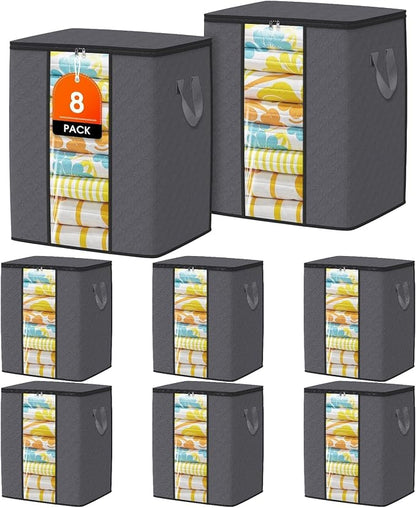 SpaceTrove Clothes Storage Bags, 80L Large Capacity Containers by Unknown