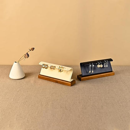 Solid Wood Jewelry Earrings Display Stand Small Jewelry Display - Image 2