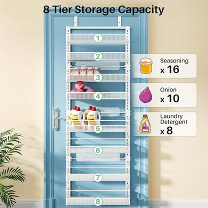 SNTD Over the Door Pantry Organizer - Image 6