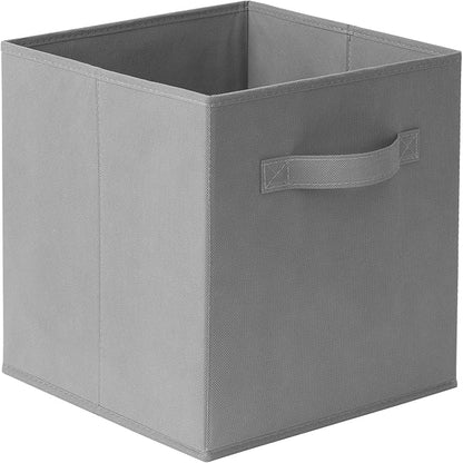 Casafield Set of 6 Collapsible Fabric Cube Storage Bins, Cubby Organizers & More - Image 9