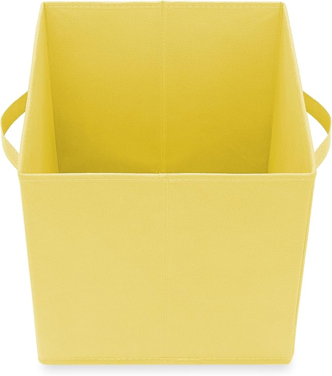 Casafield Set of 6 Collapsible Fabric Cube Storage Bins, Cubby Organizers & More - Image 4