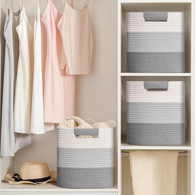 11 Inch Storage Cubes, 6 Pack Cube Storage Bins - Image 5