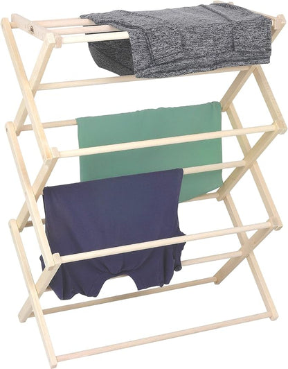 Pennsylvania Woodworks Premium American Maple Clothes Drying Rack - Image 9