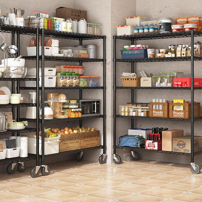 45" W x 20" D x 72" H Wire Shelving Unit - Image 7