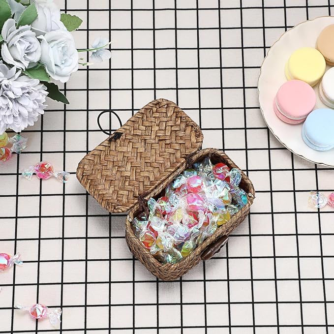 Hipiwe Mini Seagrass Basket Box - Image 5