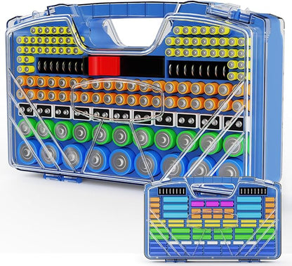 Battery Organizer Storage Case, Battery Storage Holder Organizer Box by Unknown