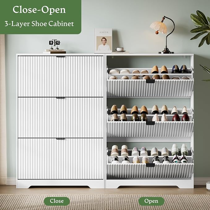 Xixini Shoe Storage Cabinet for Entryway - Image 7