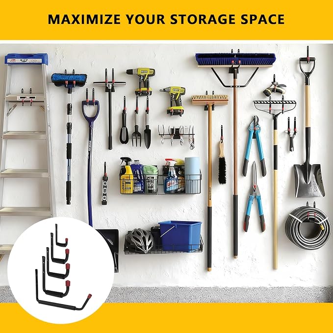 6 Pack Garage Hooks Heavy Duty - Image 3