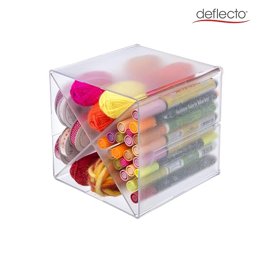 Deflecto Stackable Cube Organizer - Image 6