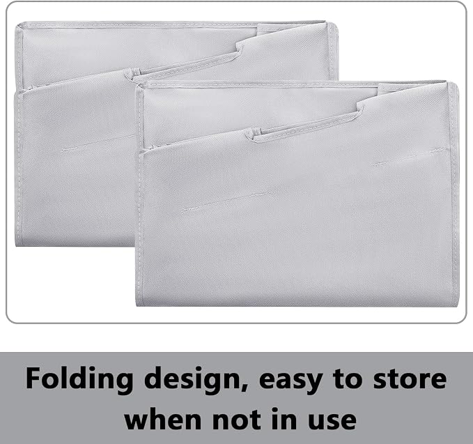 Windyun 3 Pcs Hypotenuse Laundry Sorter Replacement Bags Hamper Cart Removable - Image 7