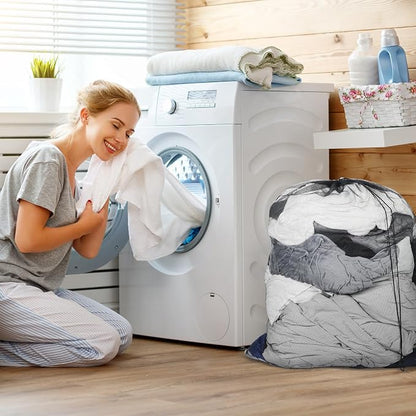 3 Pack Mesh Laundry Bags Extra Large 55" x 43" Sturdy Material Laundry Liner - Image 5