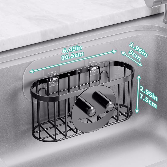 HapiRm Sink Caddy Sponge Holder - Image 5