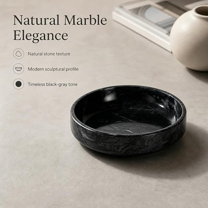 Natural Marble Decorative Bowl - Image 3