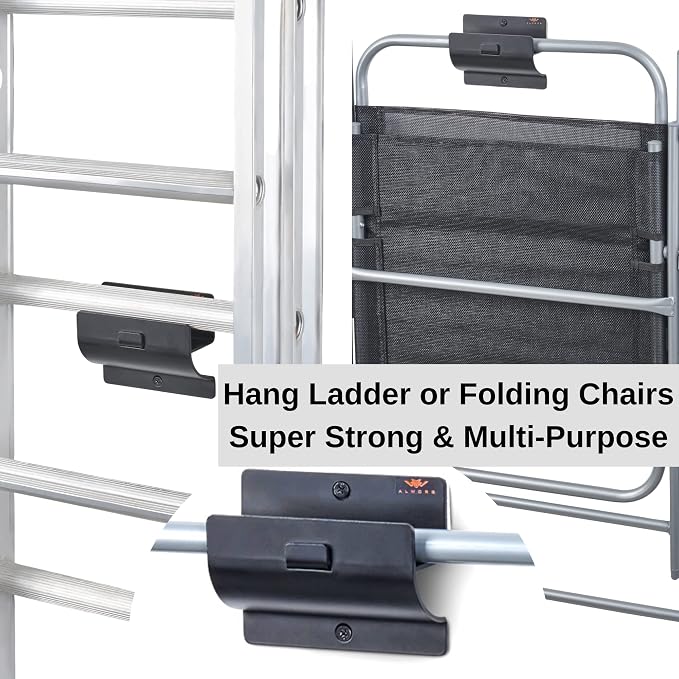 Ladder Hanger set of 4 For Garage Wall - Image 6