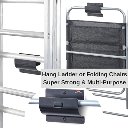 Ladder Hanger set of 4 For Garage Wall - Image 6