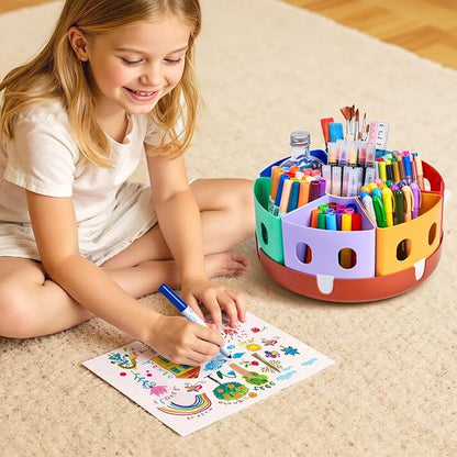 GAMENOTE Rotating Art Supplies Organizer - Image 8