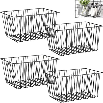 4pcs Hanging Wire Basket Set by Unknown