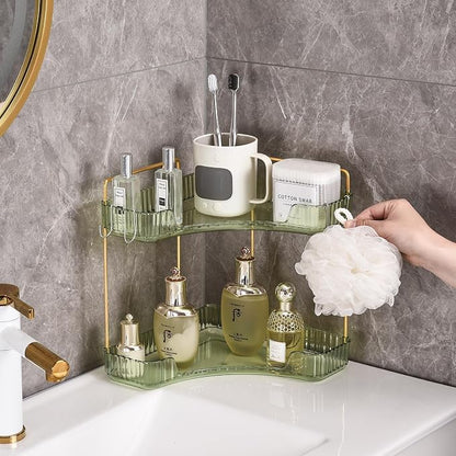 2 Tier Plastic Bathroom Sink Organizer - Image 4