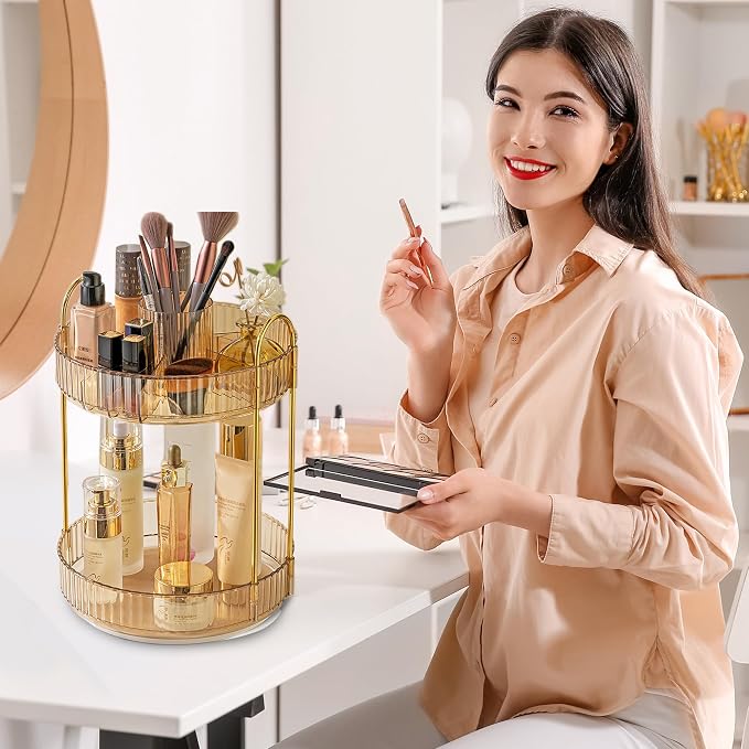 Aveniee 360 Rotating Makeup Organizer - Image 6
