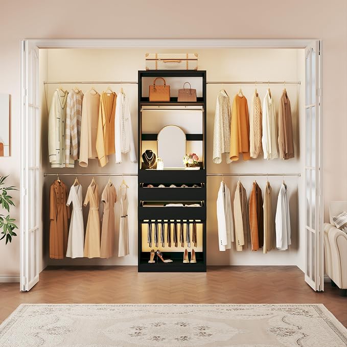 Closet System, 4-8FT Closet Organizer - Image 7