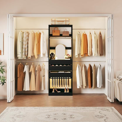 Closet System, 4-8FT Closet Organizer - Image 7