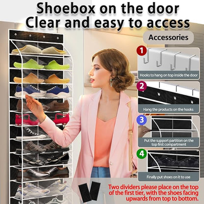 Over The Door Shoe Organizer - Image 5