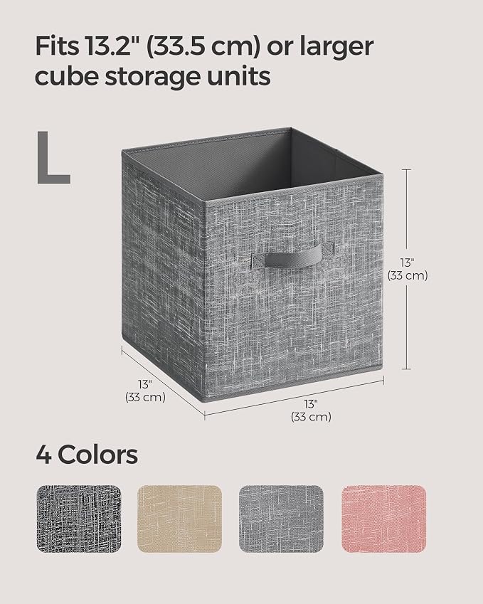 SONGMICS Storage Cubes, Closet Organizers - Image 4