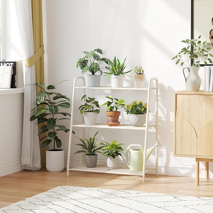Kitsanery Metal Plant Stand Indoor Outdoor - Image 8