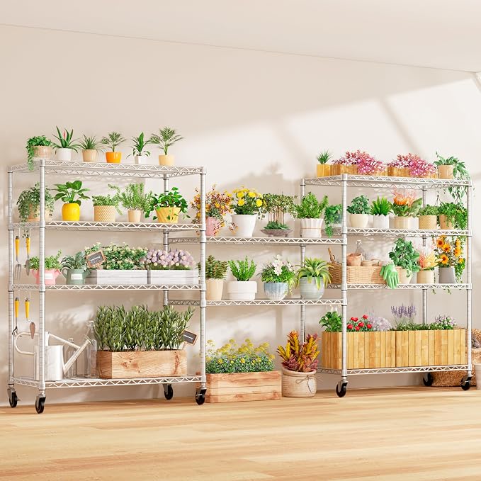 PrimeZone 5 Tier 48" Wx24''Dx81''H Wire Shelving - Image 8
