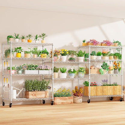 PrimeZone 5 Tier 48" Wx24''Dx81''H Wire Shelving - Image 8