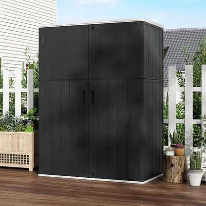 Vertical Outdoor Storage Cabinets, Plastic Sheds&Outdoor Storage - Image 2