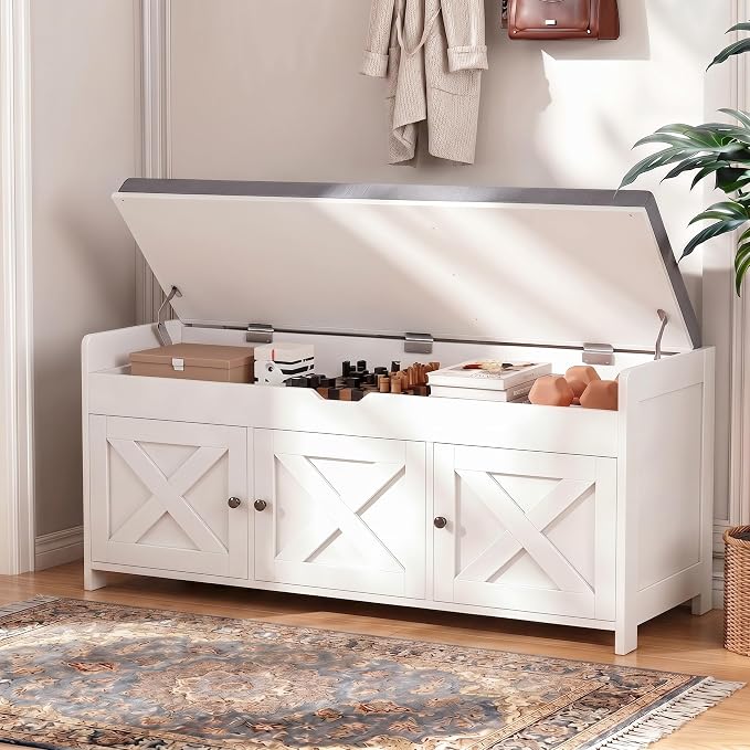Marsail Shoe Storage Bench - Image 8