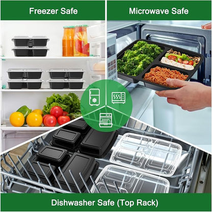 50 Pack 32 oz Meal Prep Containers Reusable - Image 5
