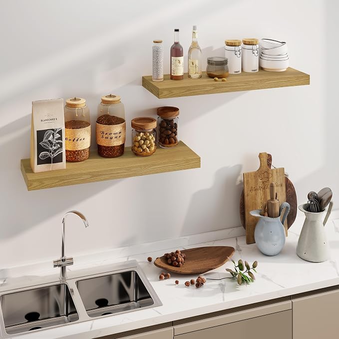 Fun Memories Floating Shelves 36 Inch Long, Deep Floating Shelf - Image 6
