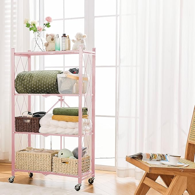 BRIAN & DANY 4-Tier Foldable Storage Shelves - Image 8