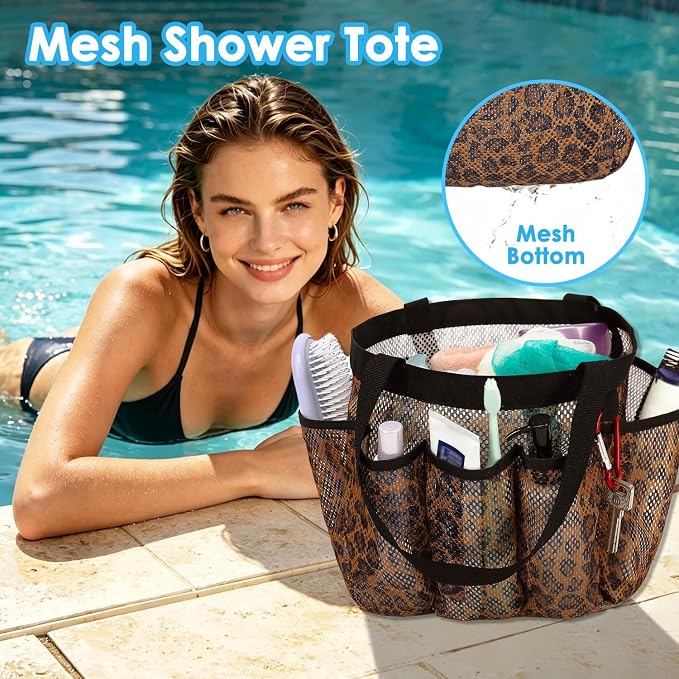 Fammart Mesh Shower Caddy Portable - Image 3