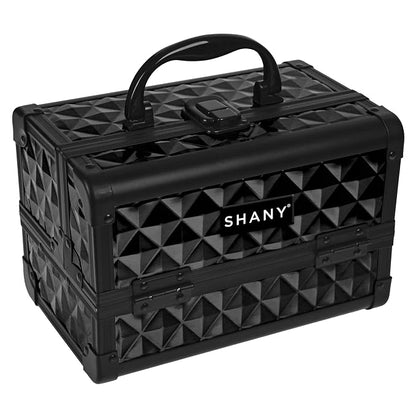 SHANY Chic Makeup Train Case Cosmetic Box Portable Makeup Case Cosmetics Beauty - Image 4