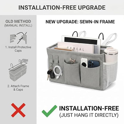 1pc Bedside Caddy Organizer - Image 4