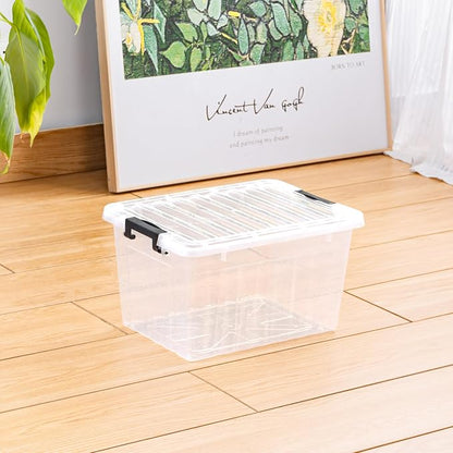Cetomo 18Qt*6 Plastic Storage Bins, Storage Box, 6 Pack, Organizing Container - Image 5