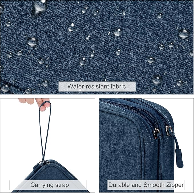 FYY Electronic Organizer, Extra Large Travel Cable Organizer Bag Pouch Portable - Image 4