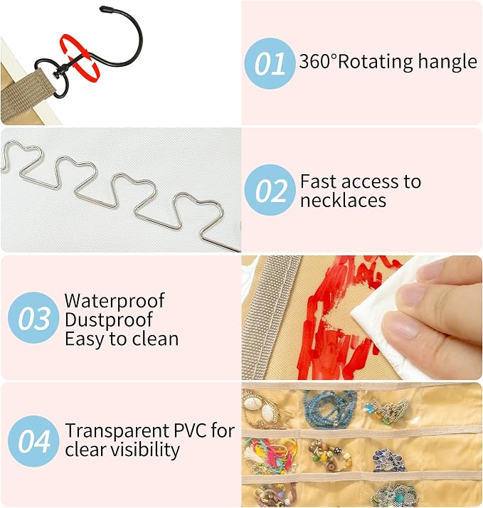 Bloss Hanging Jewelry Organizer - Image 3