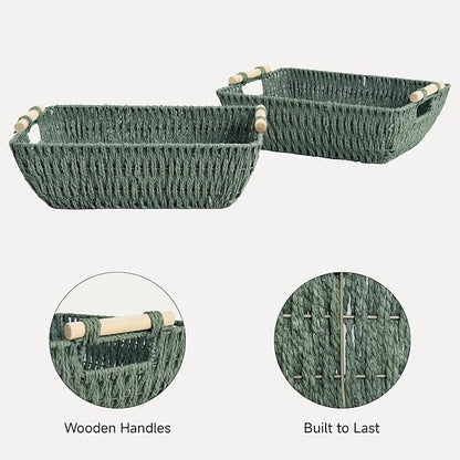 StorageWorks Extra Large Wicker Storage Basket - Image 4