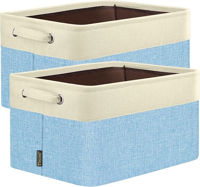 BALEINE 2 Pack Fabric Storage Bins by BALEINE