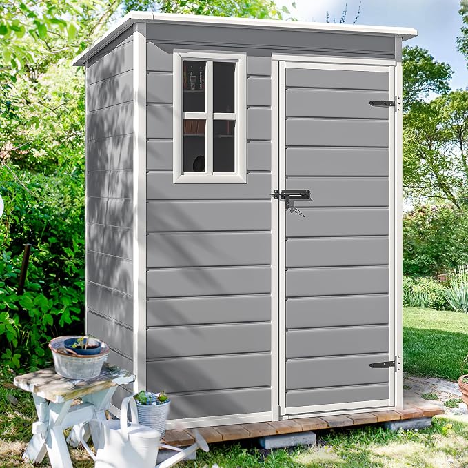 DWVO 5x3 FT Outdoor Storage Shed - Image 9