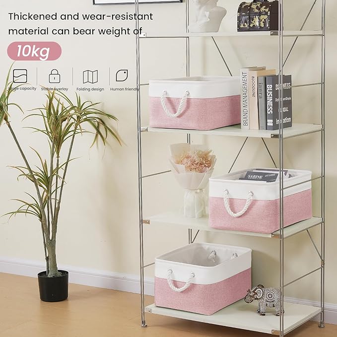 15.7x11.8x8.26 Inch Fabric Large Storage Bins - Image 3
