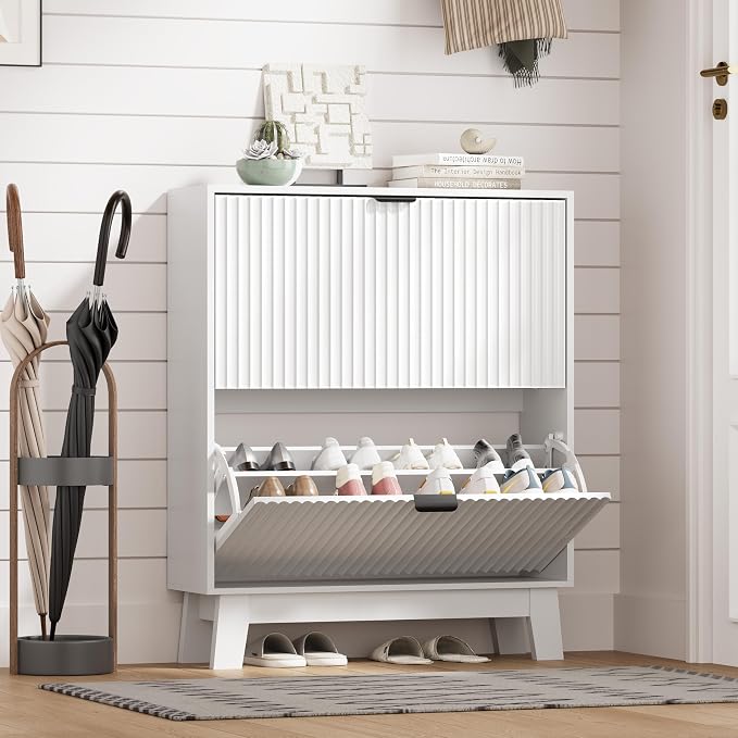 HUANLEGO Shoe Cabinet Storage for Entryway by HUANLEGO