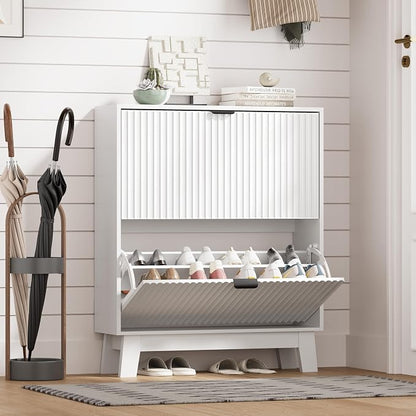 HUANLEGO Shoe Cabinet Storage for Entryway by HUANLEGO